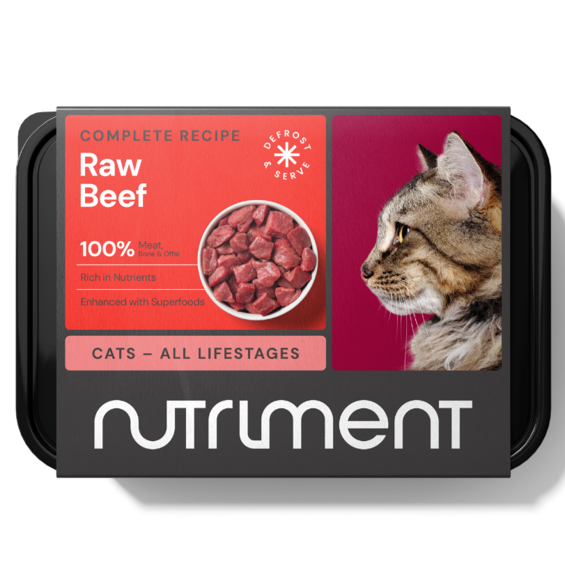 Nutriment Adult Cat Food | Beef 500g
