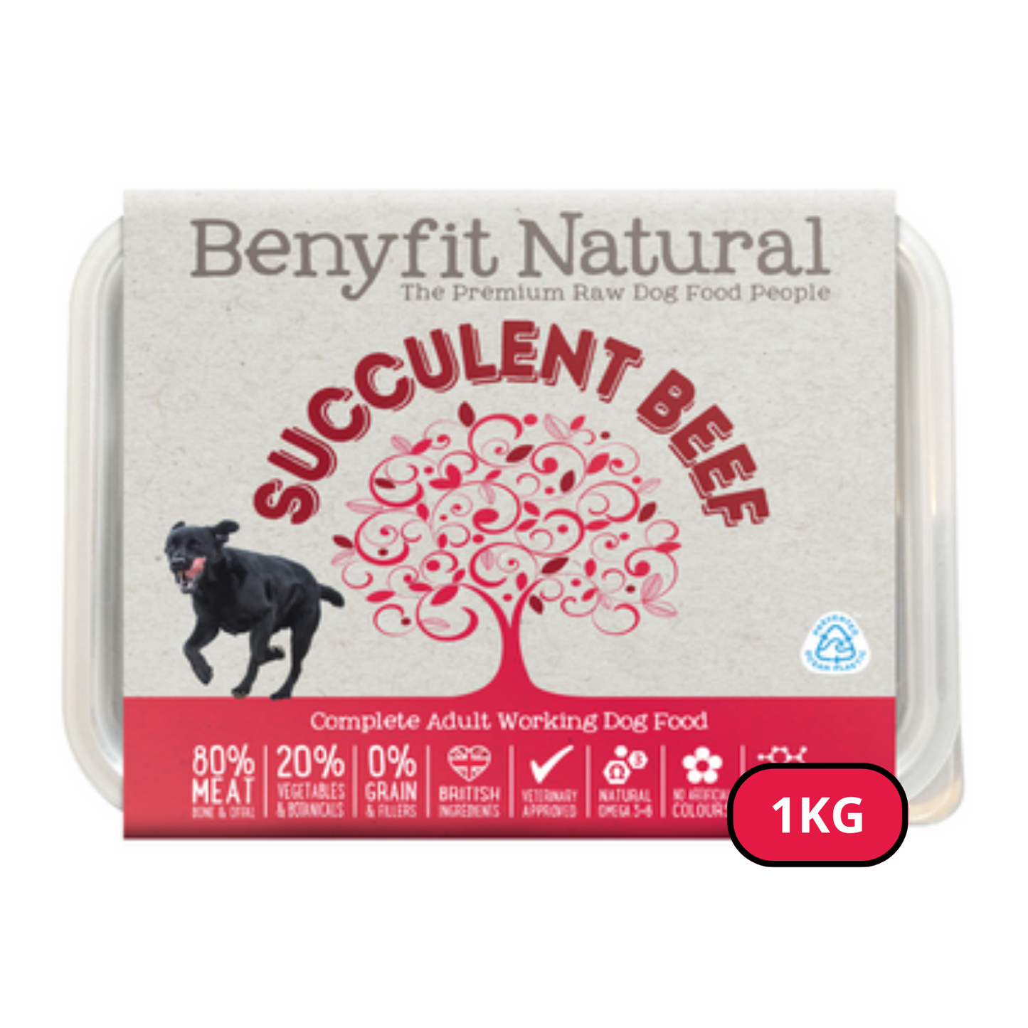 Benyfit Natural Succulent Beef Complete 1kg
