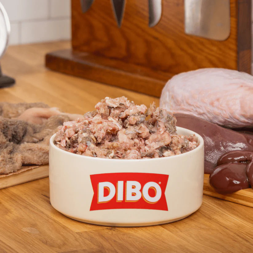 DIBO FINEST | 80:10:10 Lamb Tripe with Turkey Raw Mince 1kg