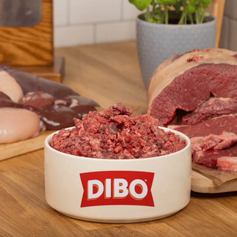 DIBO Finest | Ox Meat with Chicken Raw Mince 80:10:10 1kg