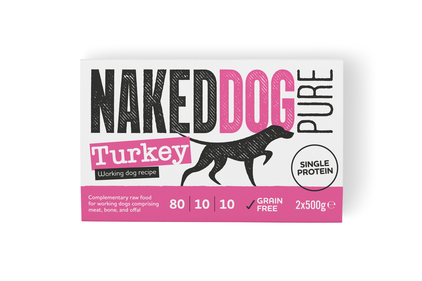 Naked Dog | PURE Turkey 2x500g