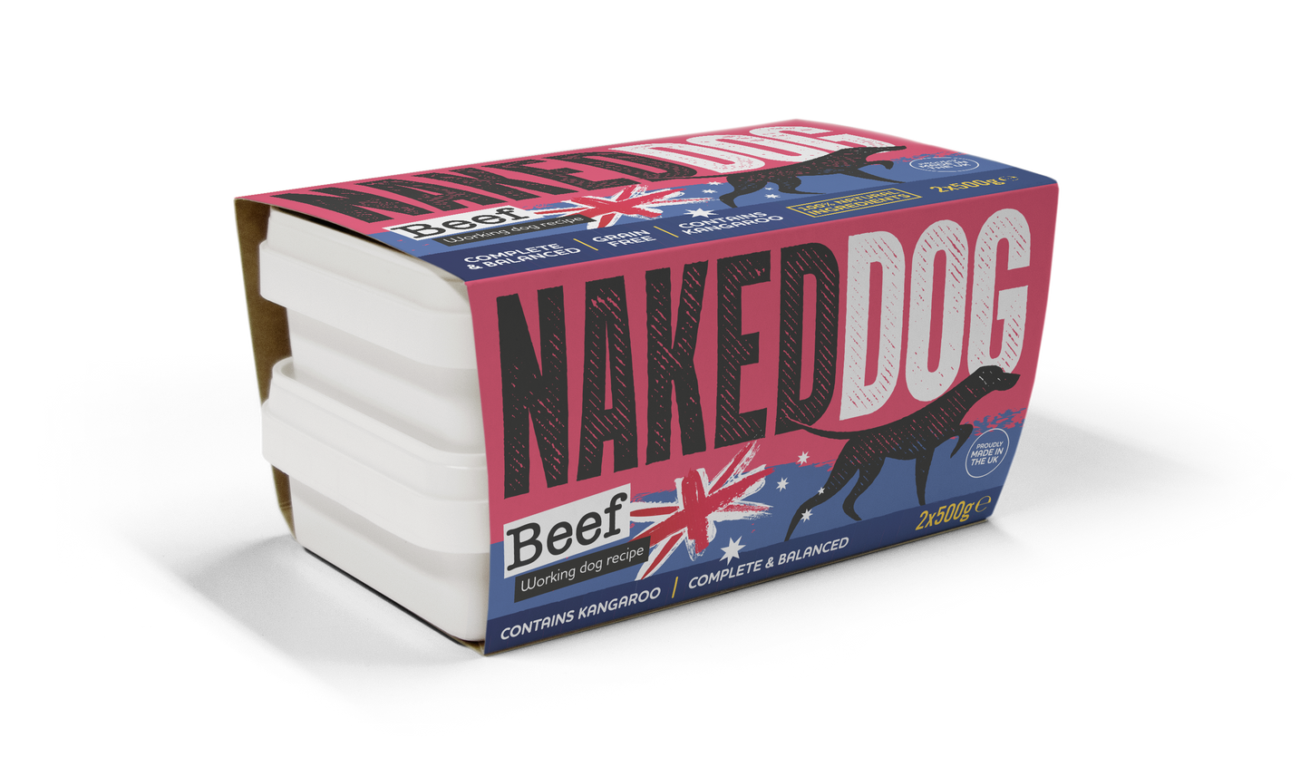 NAKEDDOG | Kangaroo with Beef 2x500g