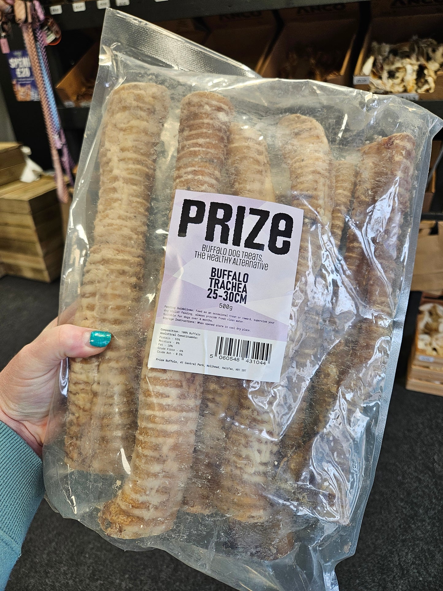 PRIZE | Buffalo Trachea 12-15cm 500g