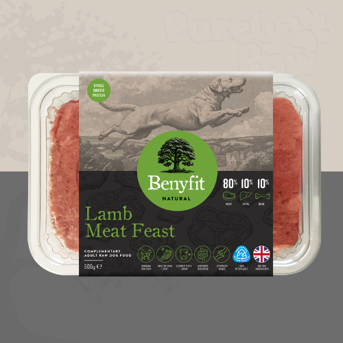 Benyfit Natural | 80.10.10 Lamb Meat Feast 500g