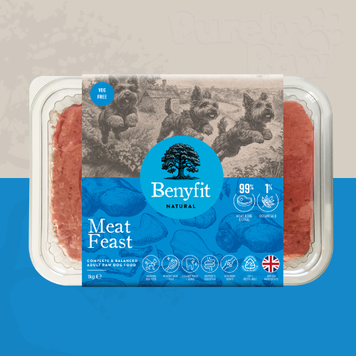 Benyfit Natural | Meat Feast Turkey Complete 1kg