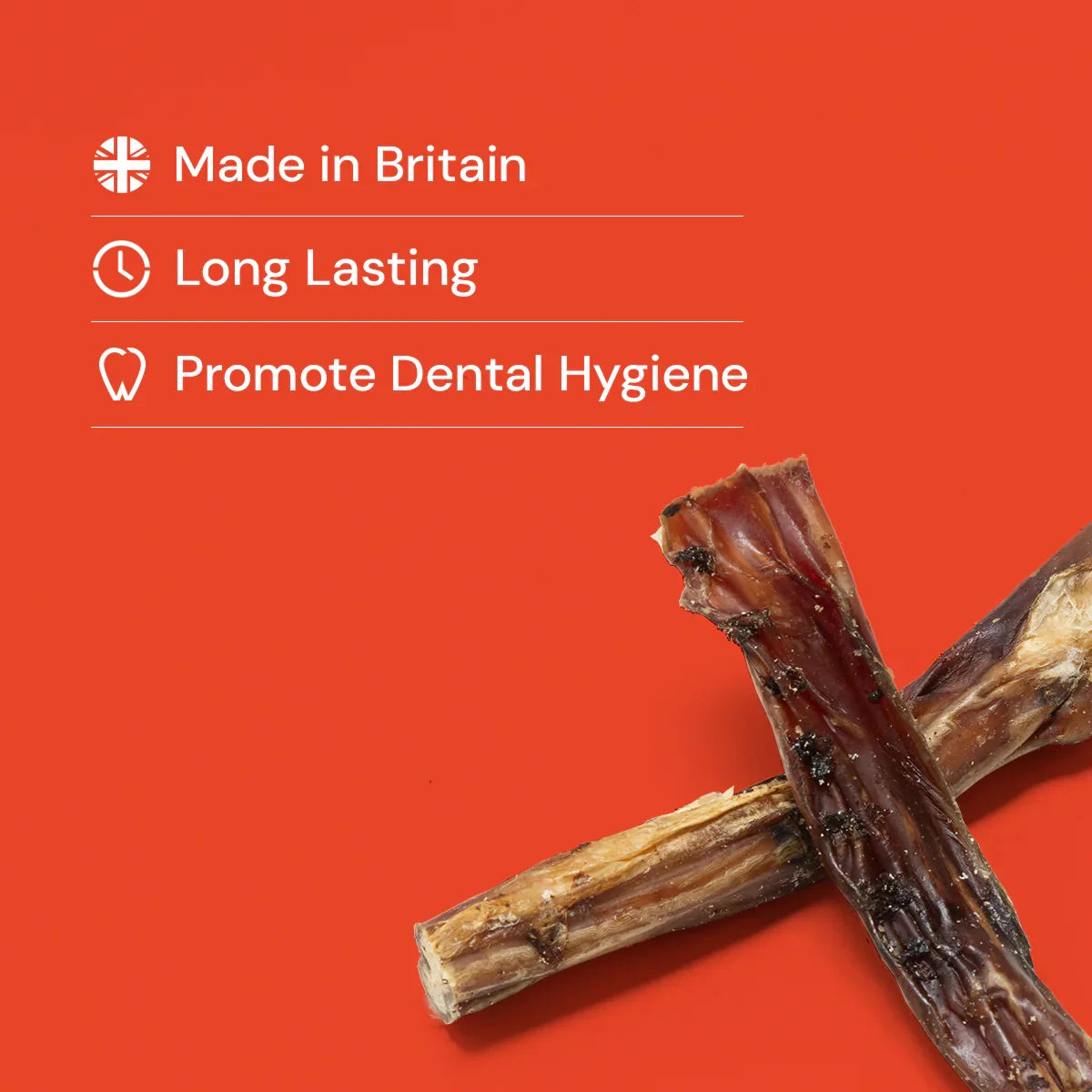 Nutriment | British Pizzles "Bully Sticks" 12cm 4pk