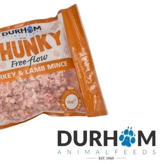 Durham Chunky Free Flow Turkey & Lamb 1 kg
