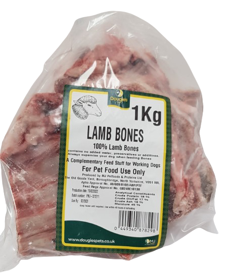 Dougie's | Lamb Bones 1kg