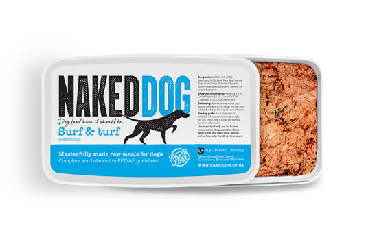 Naked Dog | Original 85:15 Surf & Turf 2x500g