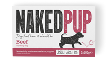 Load image into Gallery viewer, Naked Pup Beef 2x500g
