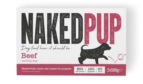 Naked Pup Beef 2x500g