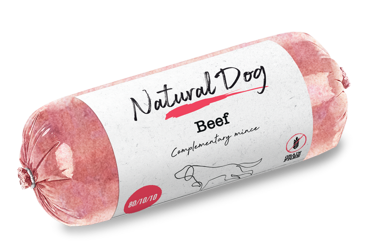 Natural Dog Beef 80/10/10 500g