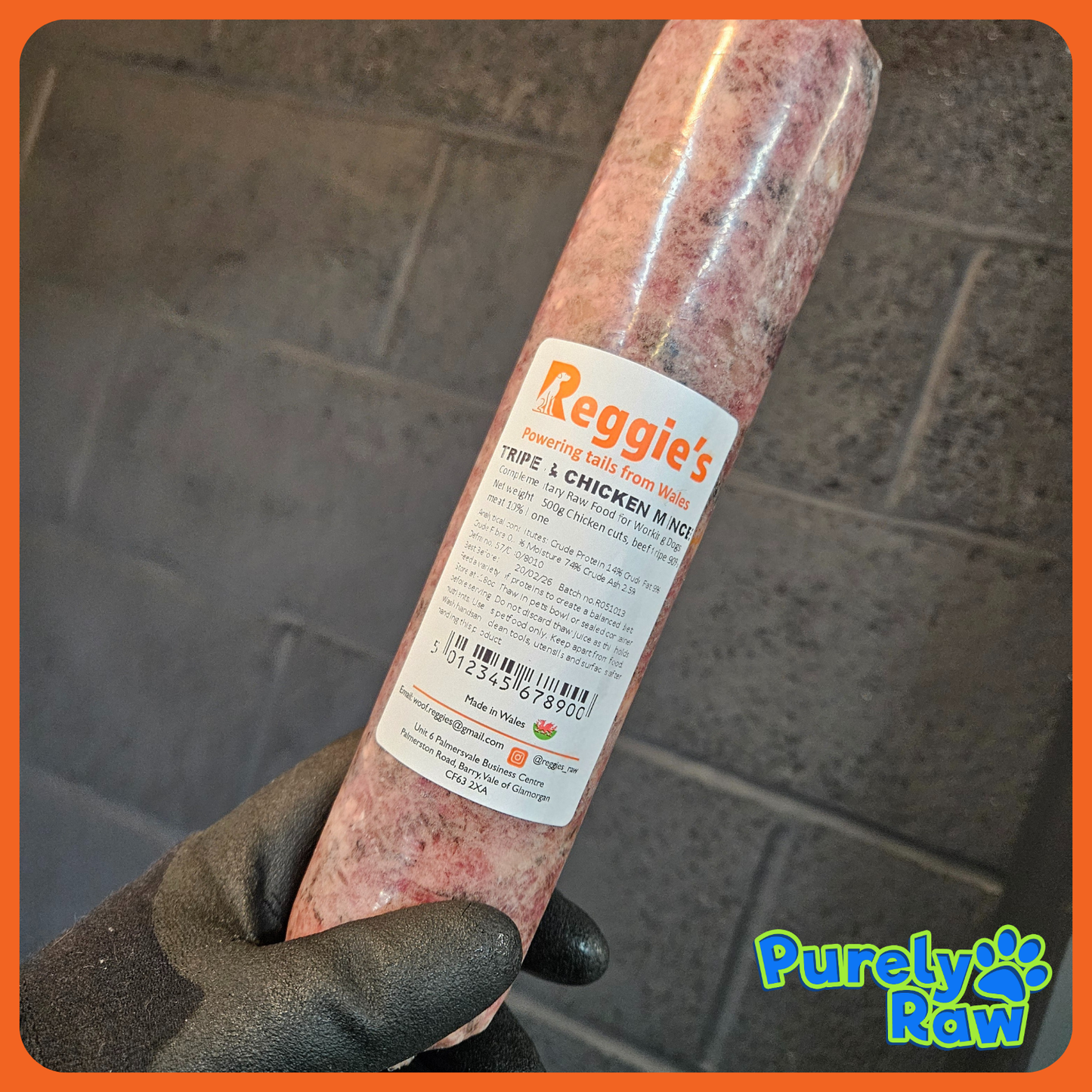 Reggie's | Mince Tripe & Oily Fish Mince 90:10 500g