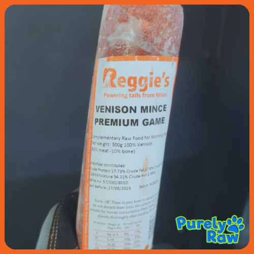 Reggie's | Venison - Wild Mince 'Premium Game' 90:10 500G