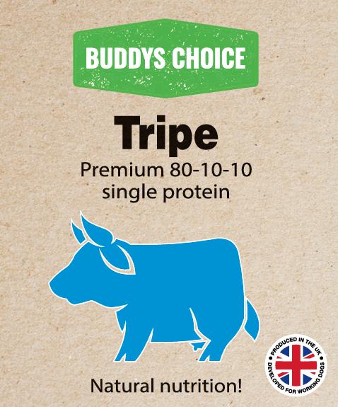Buddys Choice | Purely Tripe Premium 80.10.10 454g