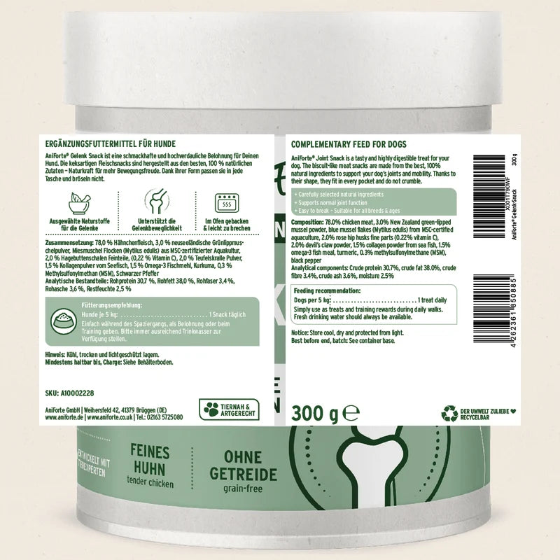 Aniforte | Joint Snack 50g