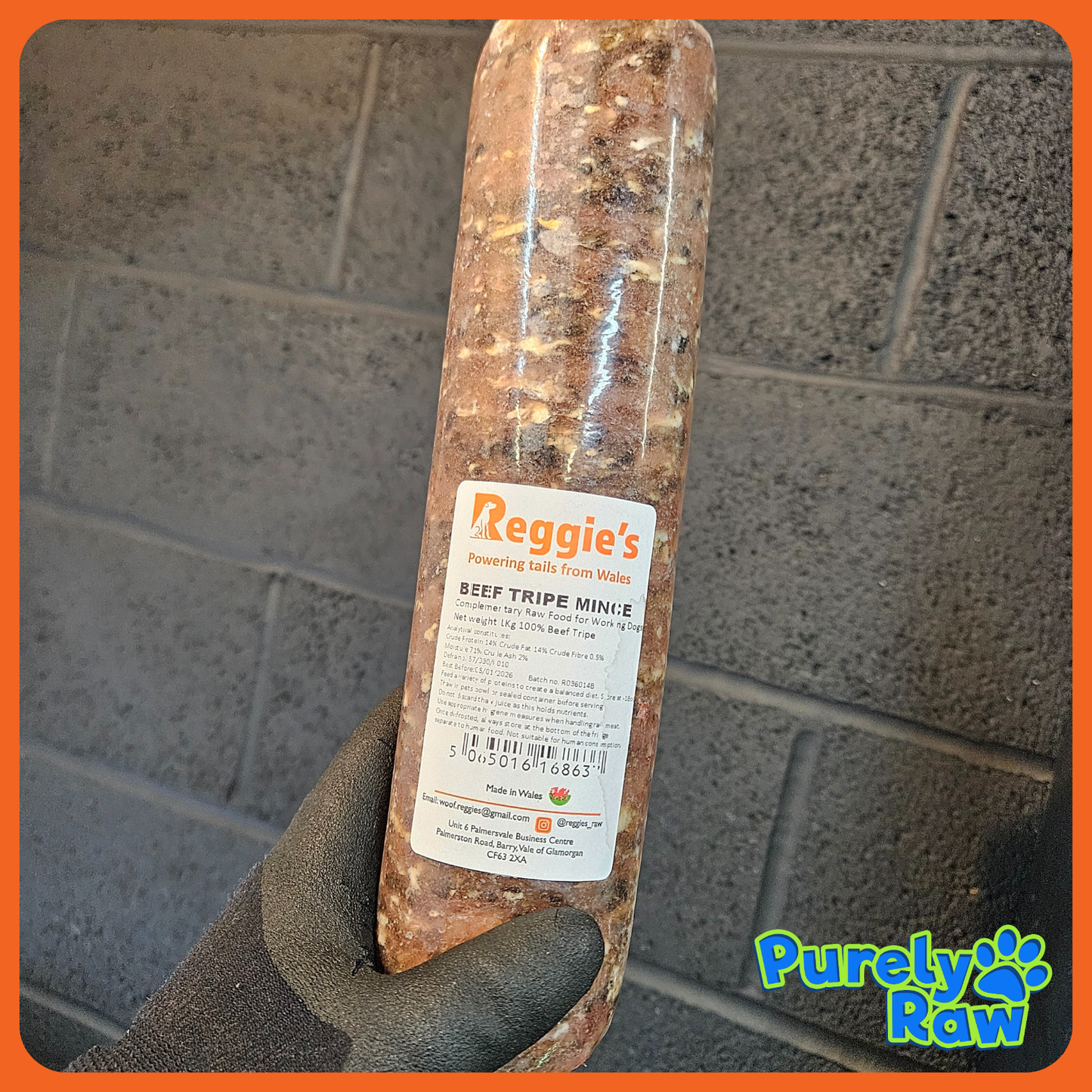 Reggie's | Mince Beef Tripe Boneless 1kg