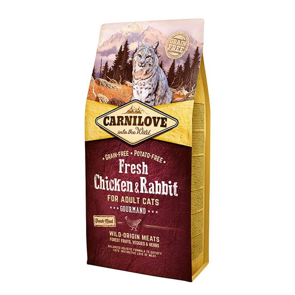 Carnilove Cat | Dry Food Fresh Chicken & Rabbit 80/20