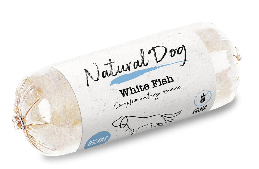 Natural Dog 0% Fat White Fish 500g