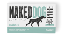 Load image into Gallery viewer, Naked Dog PURE Rabbit 2x500g
