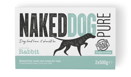 Naked Dog PURE Rabbit 2x500g