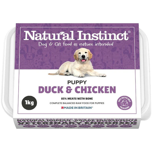Natural Instinct | Puppy Duck & Chicken