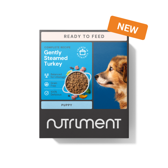 Nutriment | Gently Steamed Puppy Turkey 395g