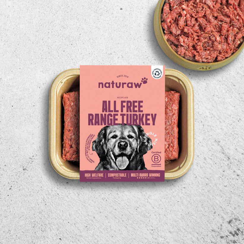 Naturaw | All Free Range Turkey 500g