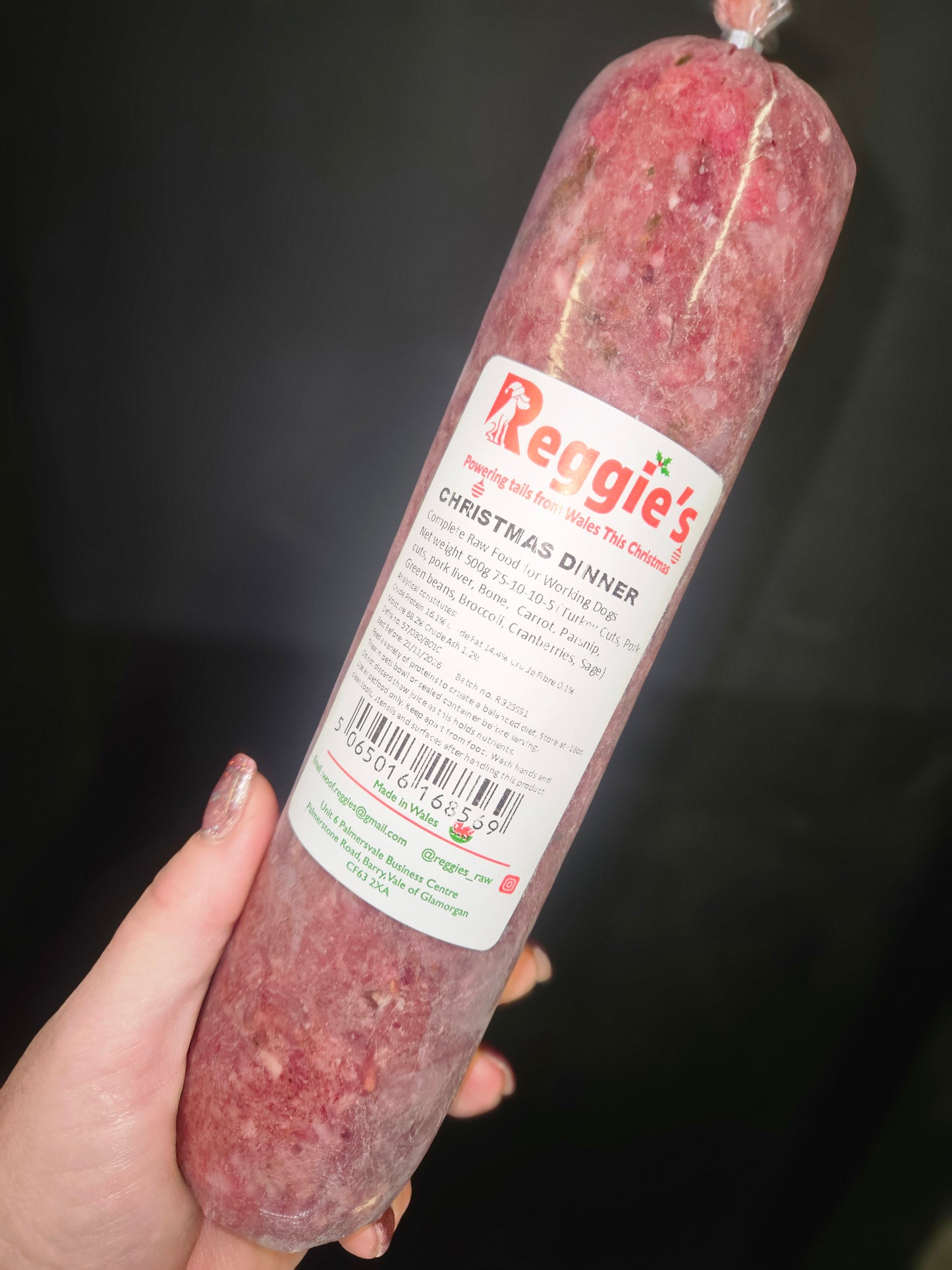 Reggie's | Christmas Dinner 80:10:10 500g