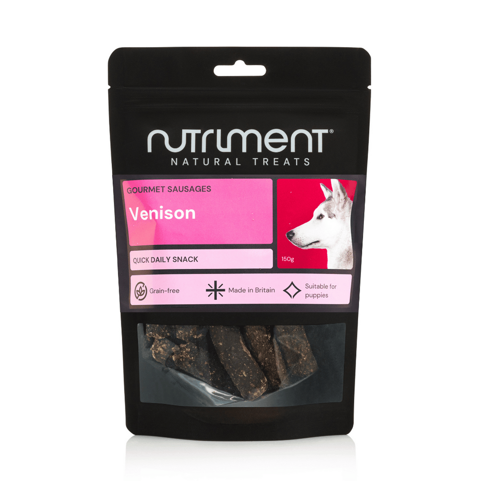 Nutriment | Gourment Sausages Venison 150g