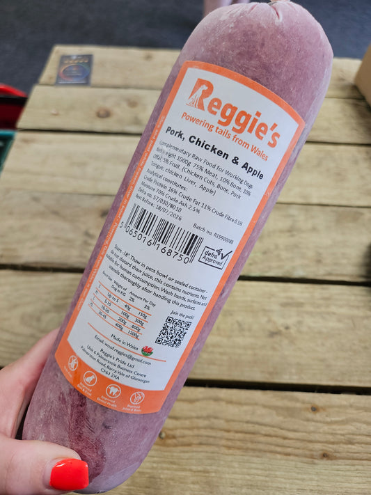 Reggie's | Pork, Chicken & Apple Mince 75:10:10:5 1kg