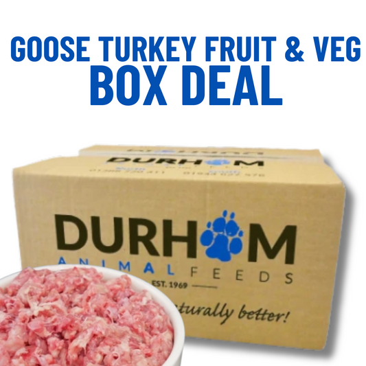 Durham | Goose Turkey Fruit & Veg Mince | Whole Box 14 x 454g
