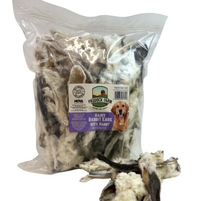 Paddock Farm | Hairy Rabbit Ears 1kg