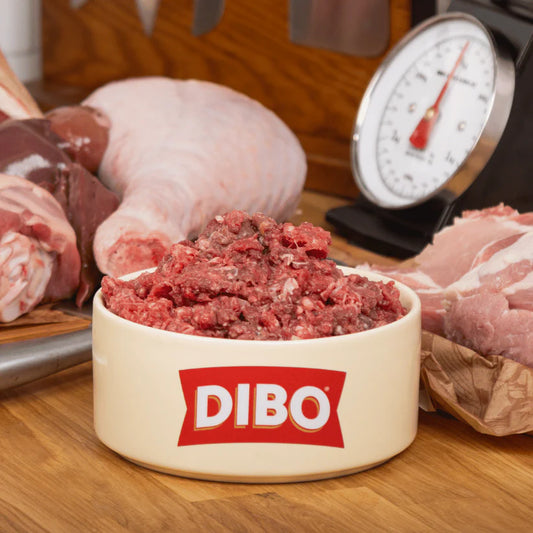 DIBO Finest | Mixed Meat with Turkey Raw Mince 80:10:10 1kg