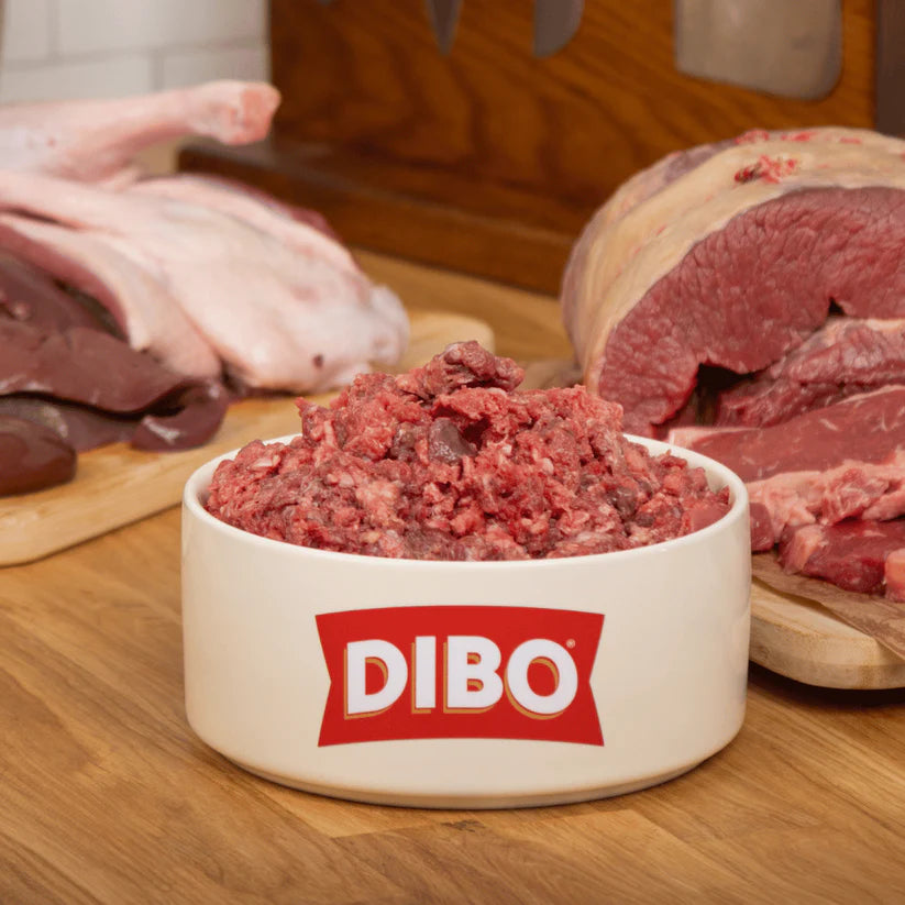 DIBO Finest | Ox Meat with Duck Raw Mince 80:10:10 1kg