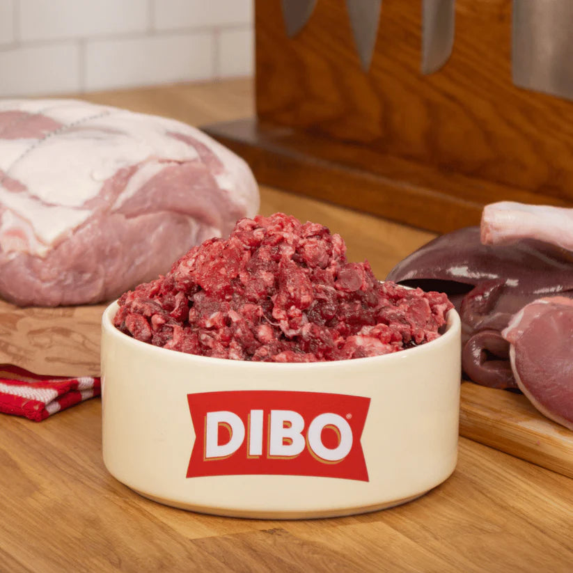 DIBO FINEST | 80:10:10 Pork with Duck Raw Mince 1kg
