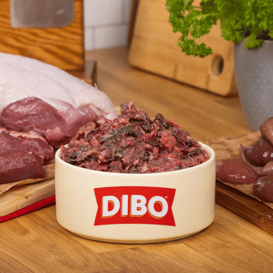 DIBO Finest | Venison, Beef & Turkey Raw Mince 80:10:10   1kg