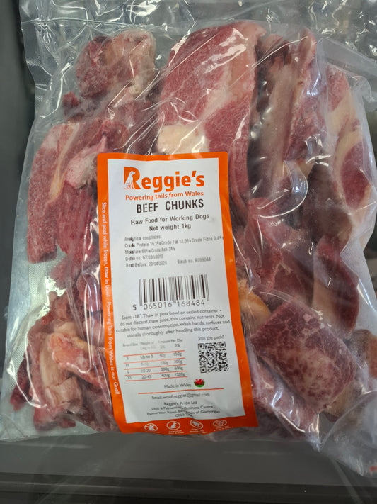 Reggie's Diced Beef 1kg