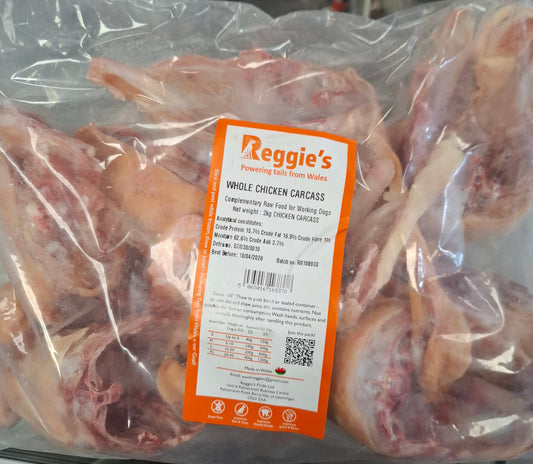Reggie's Chicken Bones  2kg