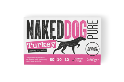 Naked Dog | PURE Turkey 2x500g