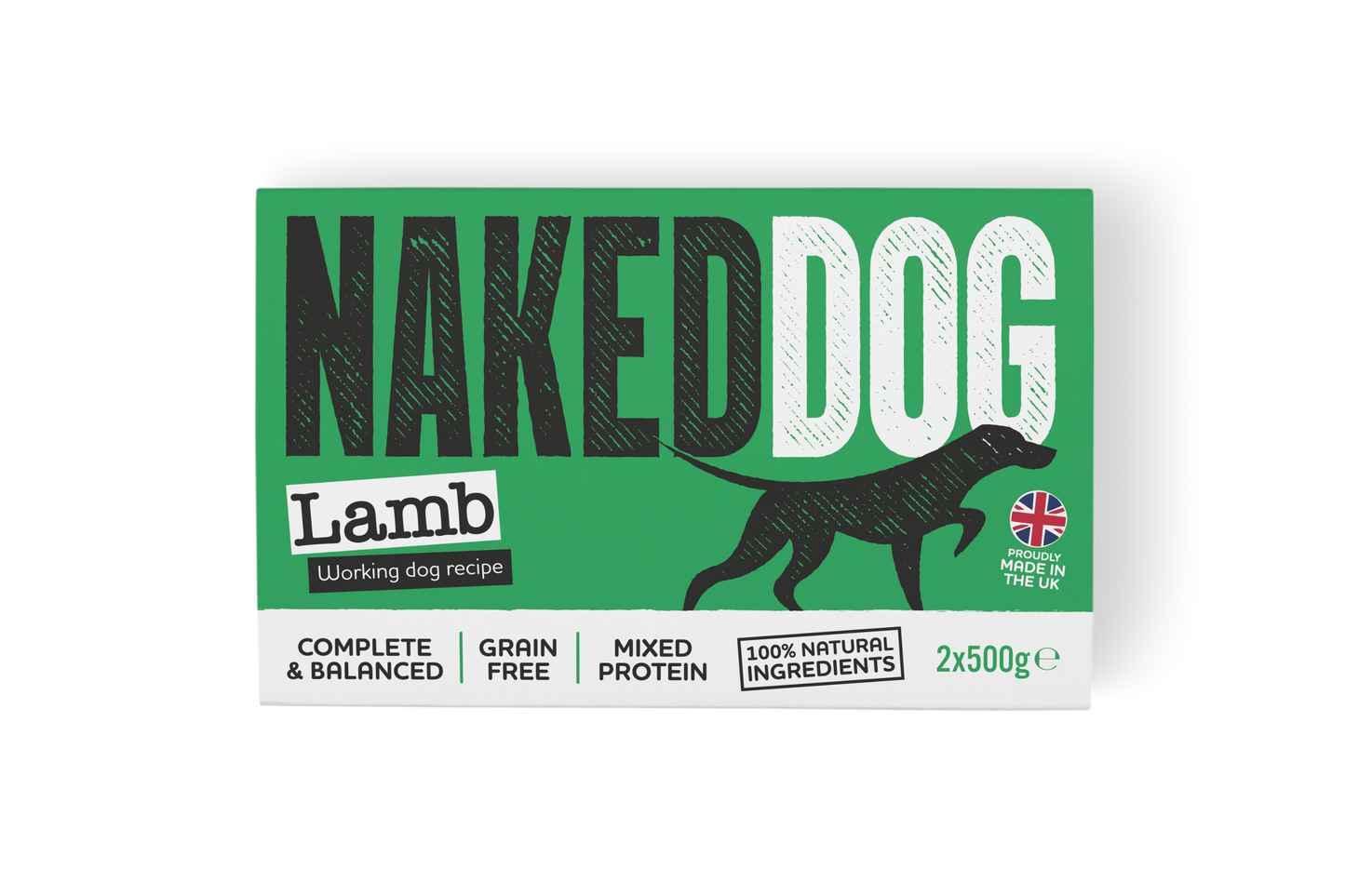 NAKEDDOG | Original Lamb 2x500g