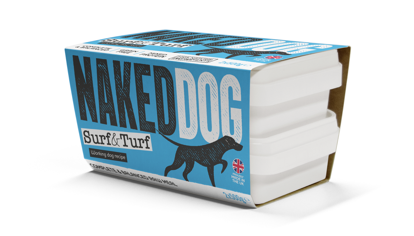 NAKEDDOG | Original Surf & Turf 2x500g