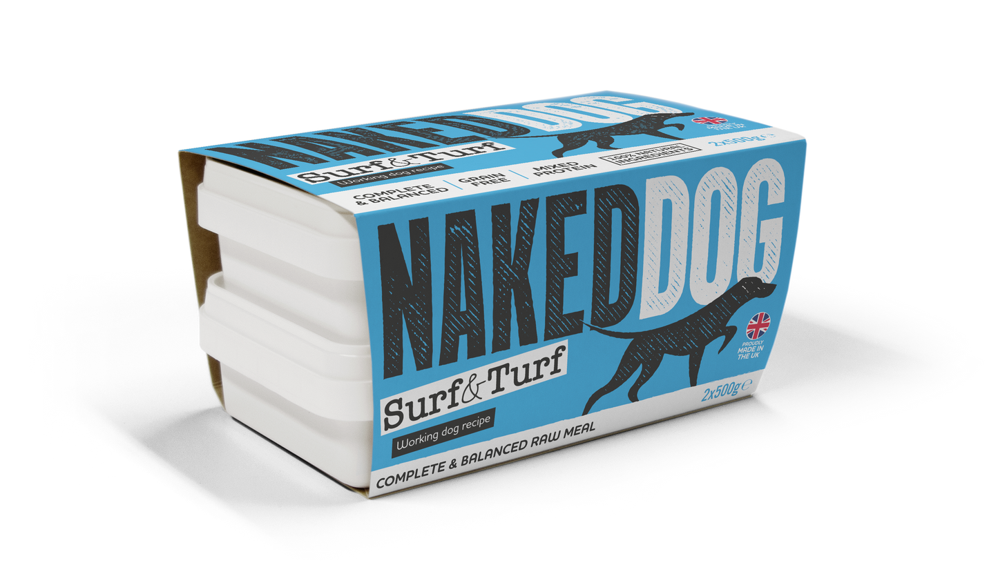 NAKEDDOG | Original Surf & Turf 2x500g
