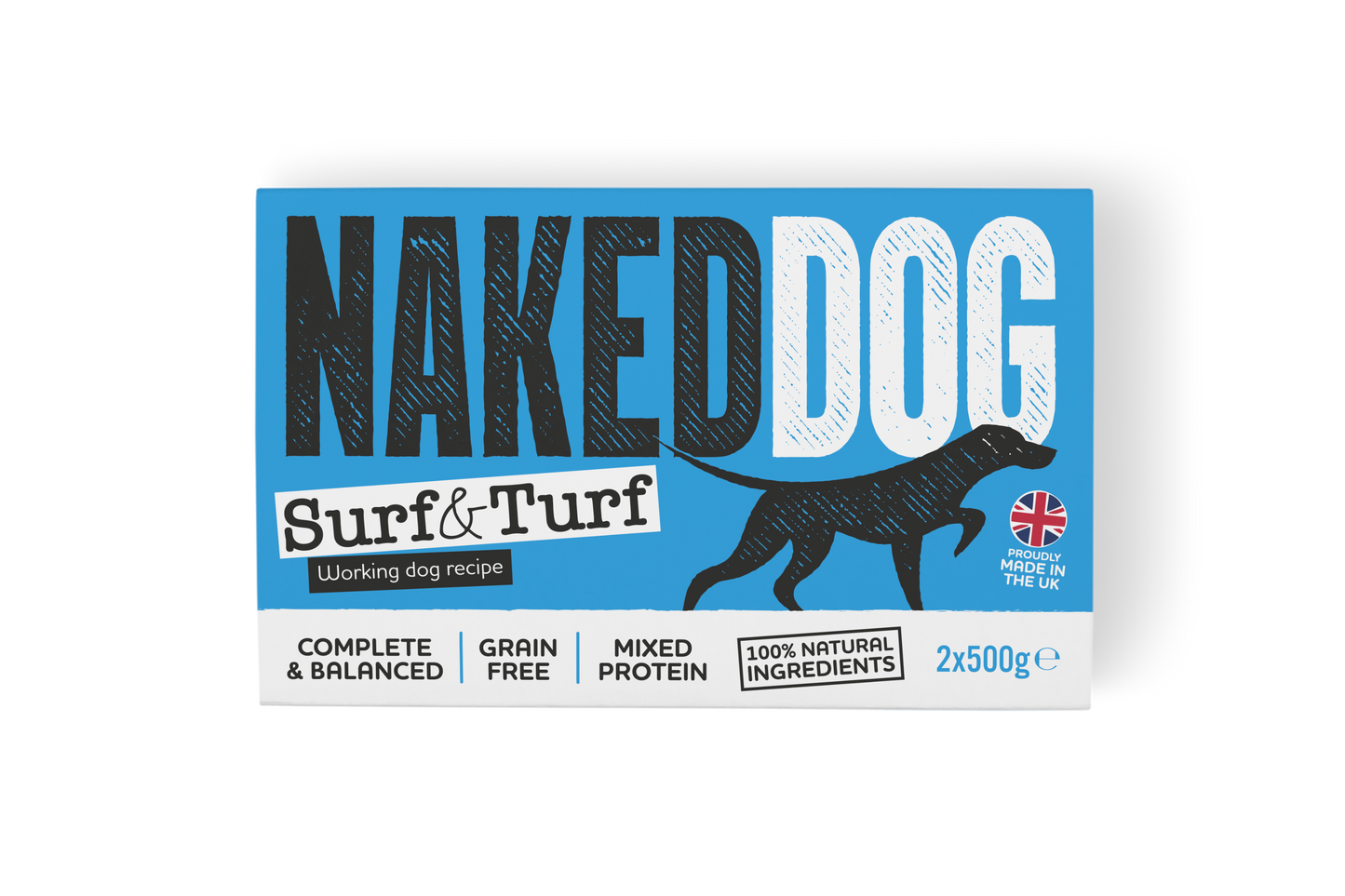 NAKEDDOG | Original Surf & Turf 2x500g