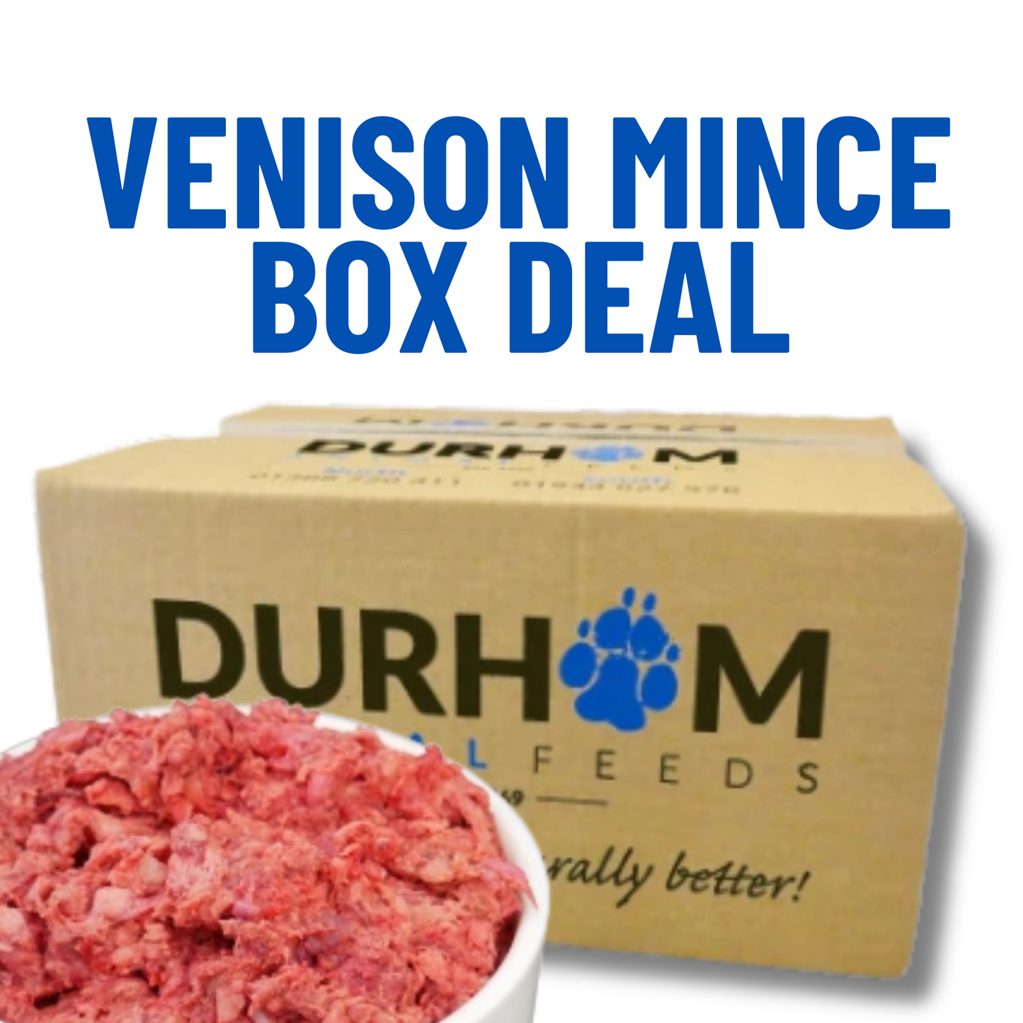 Durham | Venison Mince | Whole Box 14 x 454g