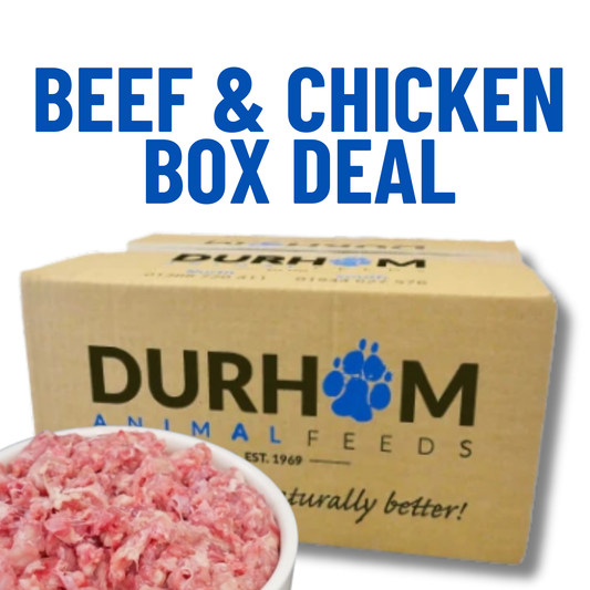 Durham | Beef & Chicken Mince | Whole Box 14 x 454g