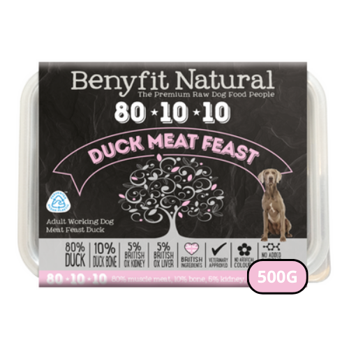 Benyfit Natural 80.10.10 Duck Meat Feast 500g