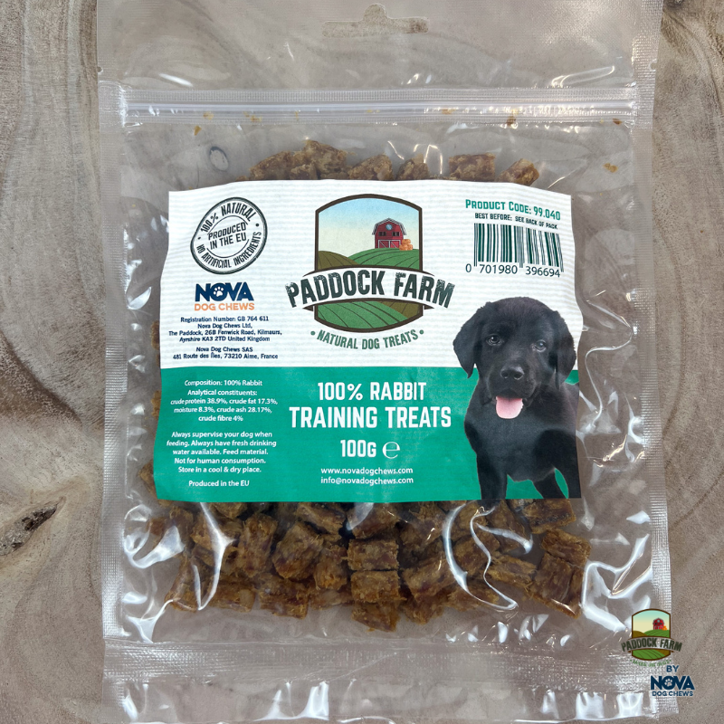 Paddock Farm | 100% Rabbit Training Treats 100g