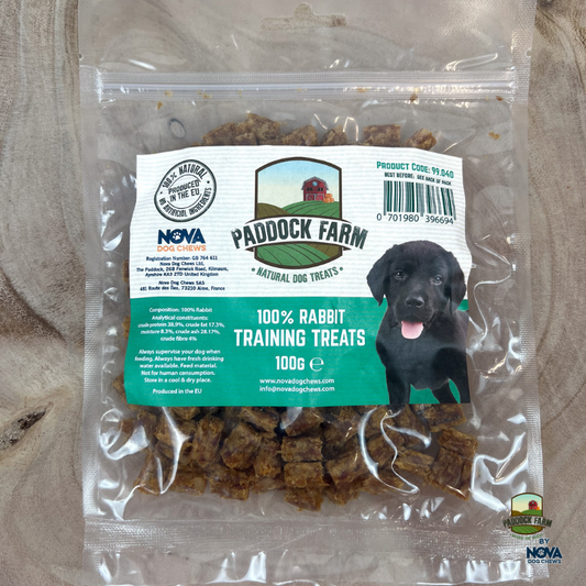 Paddock Farm | 100% Rabbit Training Treats 100g