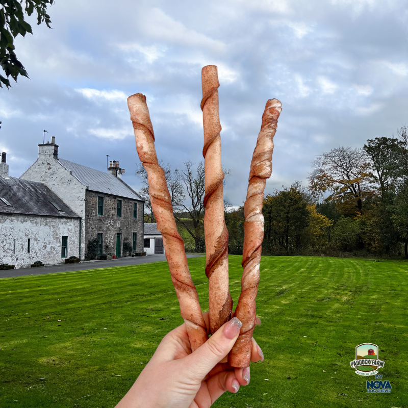 Paddock Farm | Lamb Hide Twist 10"